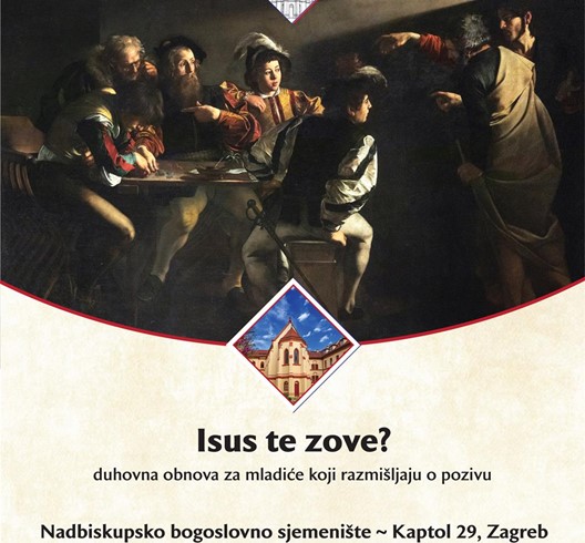 Duhovna obnova za mladiće koji razmišljaju o pozivu "Isus te zove?"